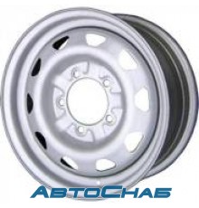 Диск 6.5x16 5x139.7 ET40 D108.5 УАЗ Патриот серебро (ТЗСК) 